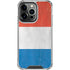 Netherlands Flag Distressed iPhone 15 Pro Clear Case